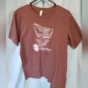 Comedy Tour Brown T-Shirt Sz L